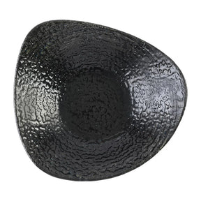 DX825 Churchill Studio Prints Homespun Chroma Carbon Triangle Bowl 235mm (Pack of 12) - JD Catering Equipment Solutions Ltd