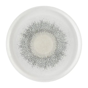 DX831 Churchill Studio Prints Fusion Agate Grey Chefs' Walled Plate 210mm (Pack of 6) - JD Catering Equipment Solutions Ltd