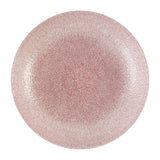 DX837 Churchill Studio Prints Raku Rose Quartz Pink Coupe Plate 260mm (Pack of 12) - JD Catering Equipment Solutions Ltd