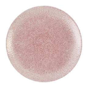 DX838 Churchill Studio Prints Raku Rose Quartz Pink Coupe Plate 217mm (Pack of 12) - JD Catering Equipment Solutions Ltd
