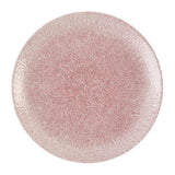 DX839 Churchill Studio Prints Raku Rose Quartz Pink Coupe Plate 165mm (Pack of 12) - JD Catering Equipment Solutions Ltd