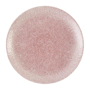 DX839 Churchill Studio Prints Raku Rose Quartz Pink Coupe Plate 165mm (Pack of 12) - JD Catering Equipment Solutions Ltd