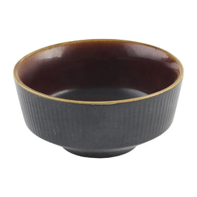 DX851 Churchill Nourish Tokyo Black Kochi Soup Bowl 62 x 130mm (Pack of 12) - JD Catering Equipment Solutions Ltd