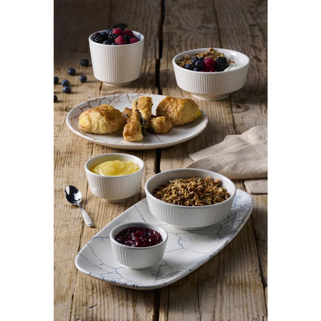 DX858 Churchill Nourish White Kochi Shallow Bowl 50 x 115mm (Pack of 12)