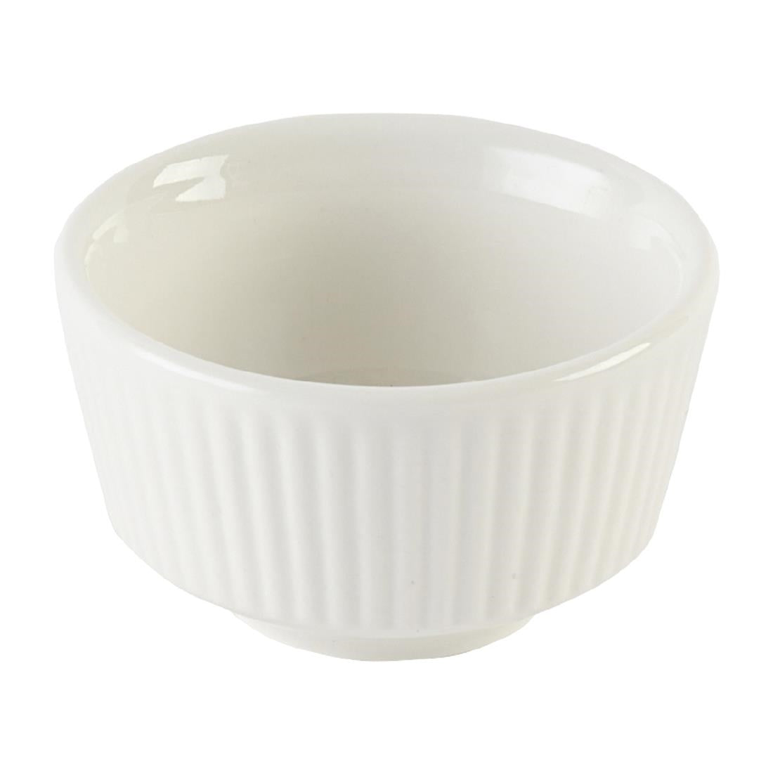 DX859 Churchill Nourish White Kochi Dip Pot 48 x 80mm(Pack of 12)