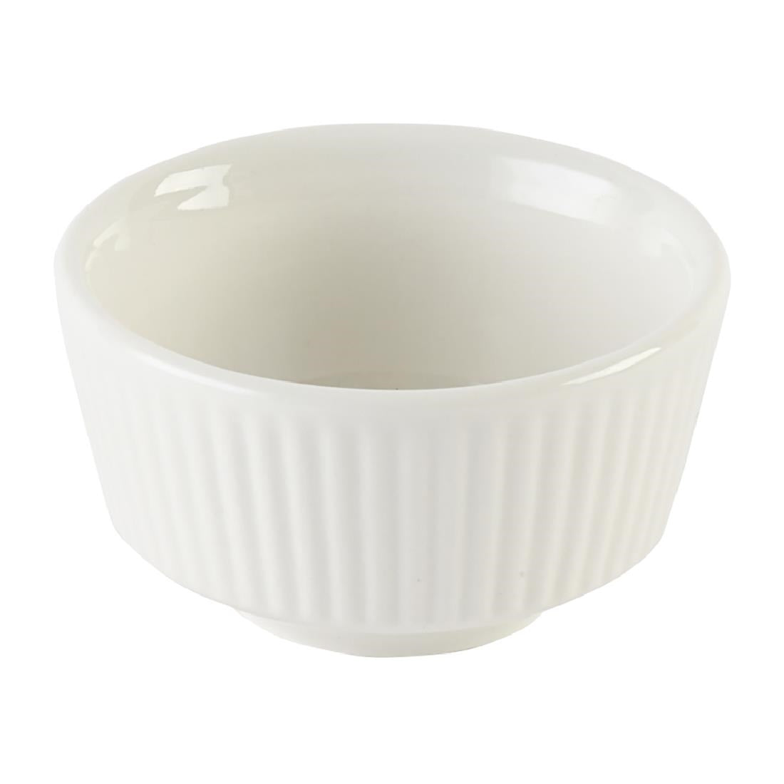 DX860 Churchill Nourish White Kochi Dip Pot 40 x 69mm (Pack of 12)