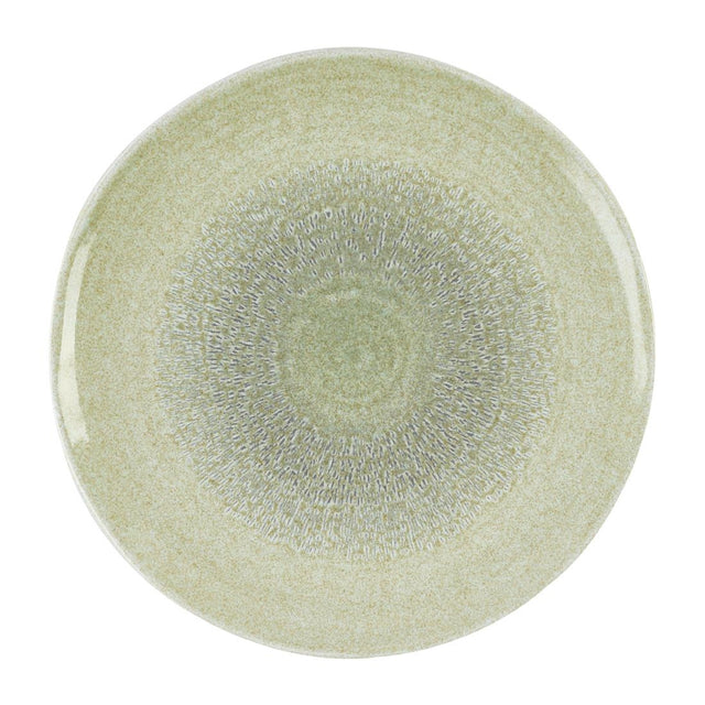 DX869 Dudson Harvest Grain Speckled Green Organic Coupe Bowl 210mm (Pack of 12)