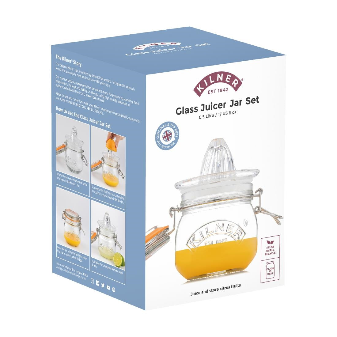 DX946 Kilner Juicer Jar Set