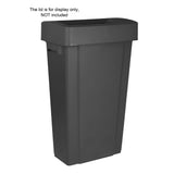 DX966 Jantex Slim Bin 80Ltr Black