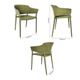 DX971 Bolero Lorenzo Cafe Chairs Green Tea (Pack of 2)