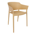 DX972 Bolero Lorenzo Cafe Chairs Warm Cream (Pack of 2)