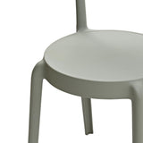 DX974 Bolero Mila CafÃ© Chairs Moss Grey (Pack of 2)