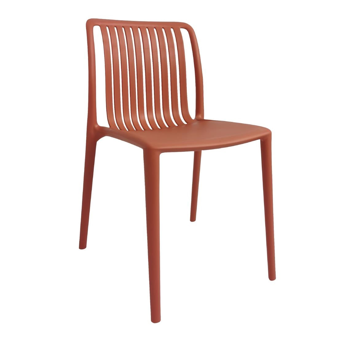 DX977 Bolero Verona CafÃ© Chairs Mild Orange (Pack of 2)