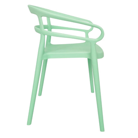 DX981 Bolero Mateo CafÃ© Chairs Mint Green (Pack of 2)