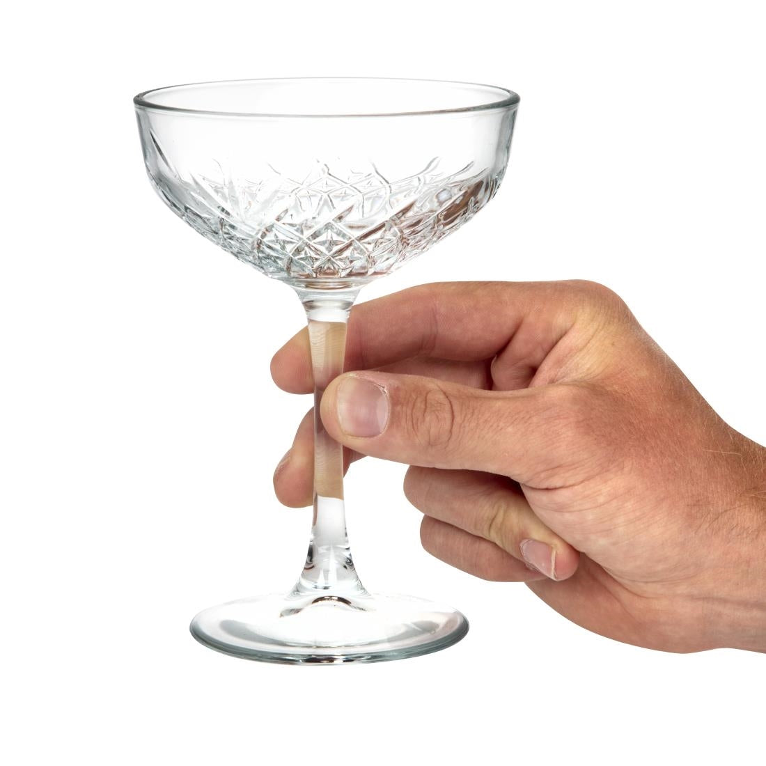 DY301 Utopia Timeless Vintage Champagne Saucers 270ml (Pack of 12)