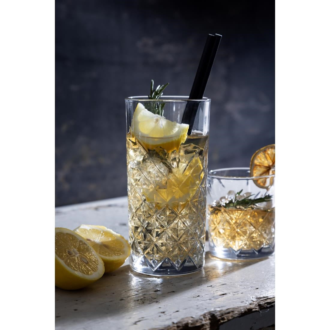 Pasabahce Timeless Vintage Long Drink Glasses 450ml (24 Pack)