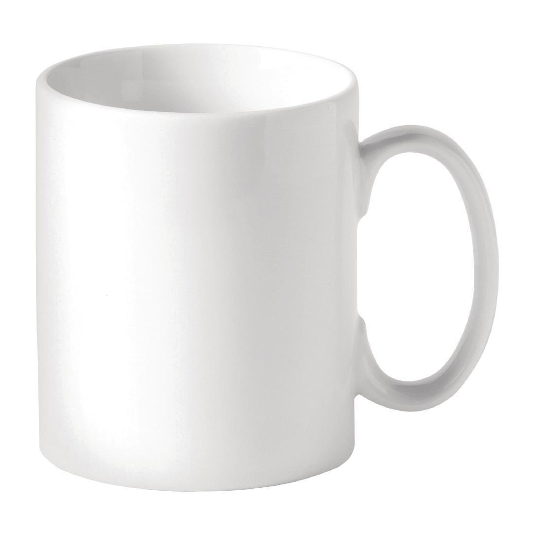 DY339 Utopia Titan Straight Sided Mugs White 340ml (Pack of 48)