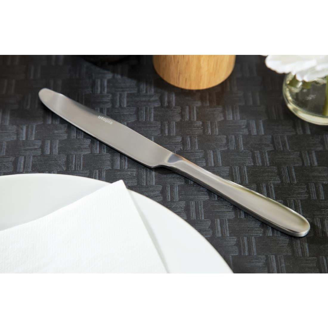 Utopia Manhattan Table Knives (Pack of 12)