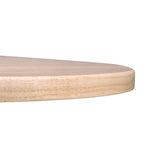 DY738 Bolero Pre-drilled Round Tabletop Natural 600mm