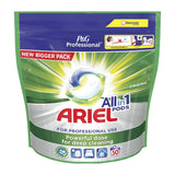 DZ458 Ariel Professional All-In-1 Pods Washing Liquid Laundry Detergent Regular (Pack of 100)