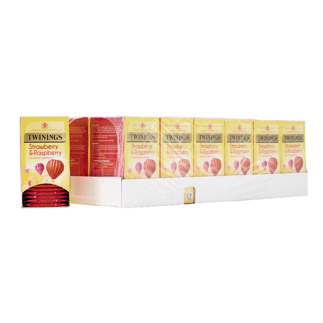 DZ465 Twinings Strawberry and Raspberry Enveloped Tea Bags (Pack of 240)