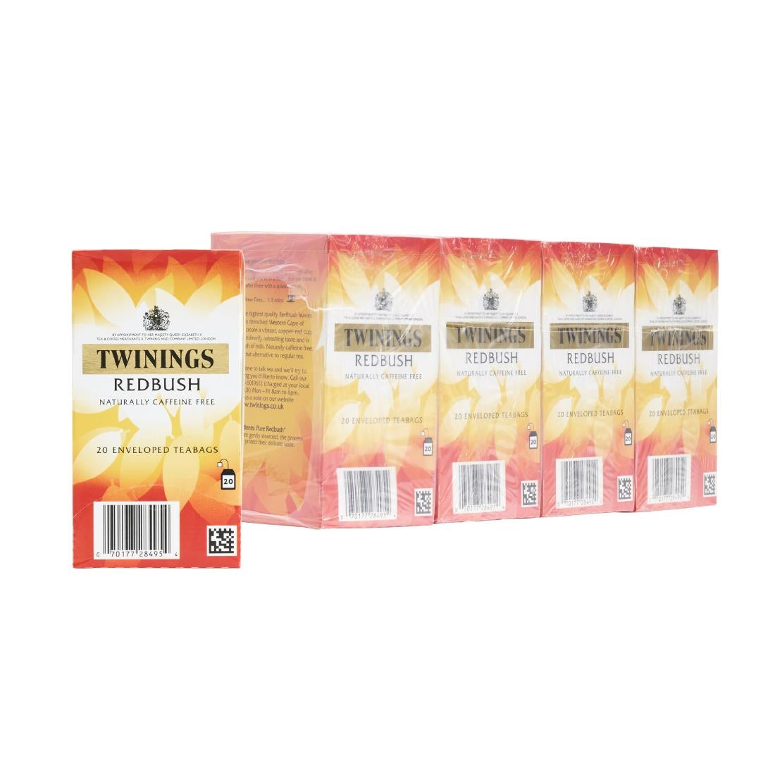 DZ466 Twinings Redbush Tea Enveloped Tea Bags (Pack of 80)