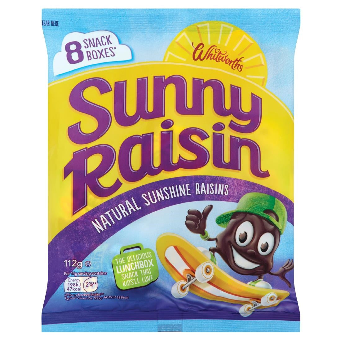 DZ483 Whitworths Sunny Raisins 14gm (Pack of 96)