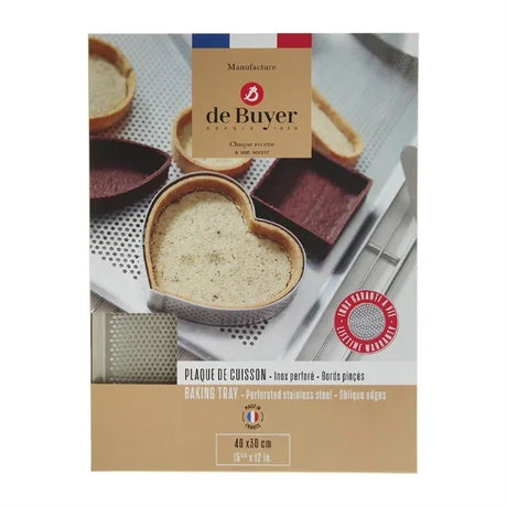 DZ728 De Buyer Perforated Baking Tray 400x300mm