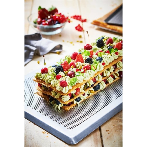DZ728 De Buyer Perforated Baking Tray 400x300mm