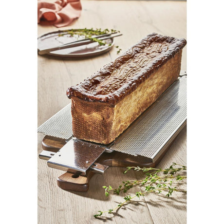 DZ729 De Buyer Perforated GEOforme Folding Loaf Pan 240x50x60mm