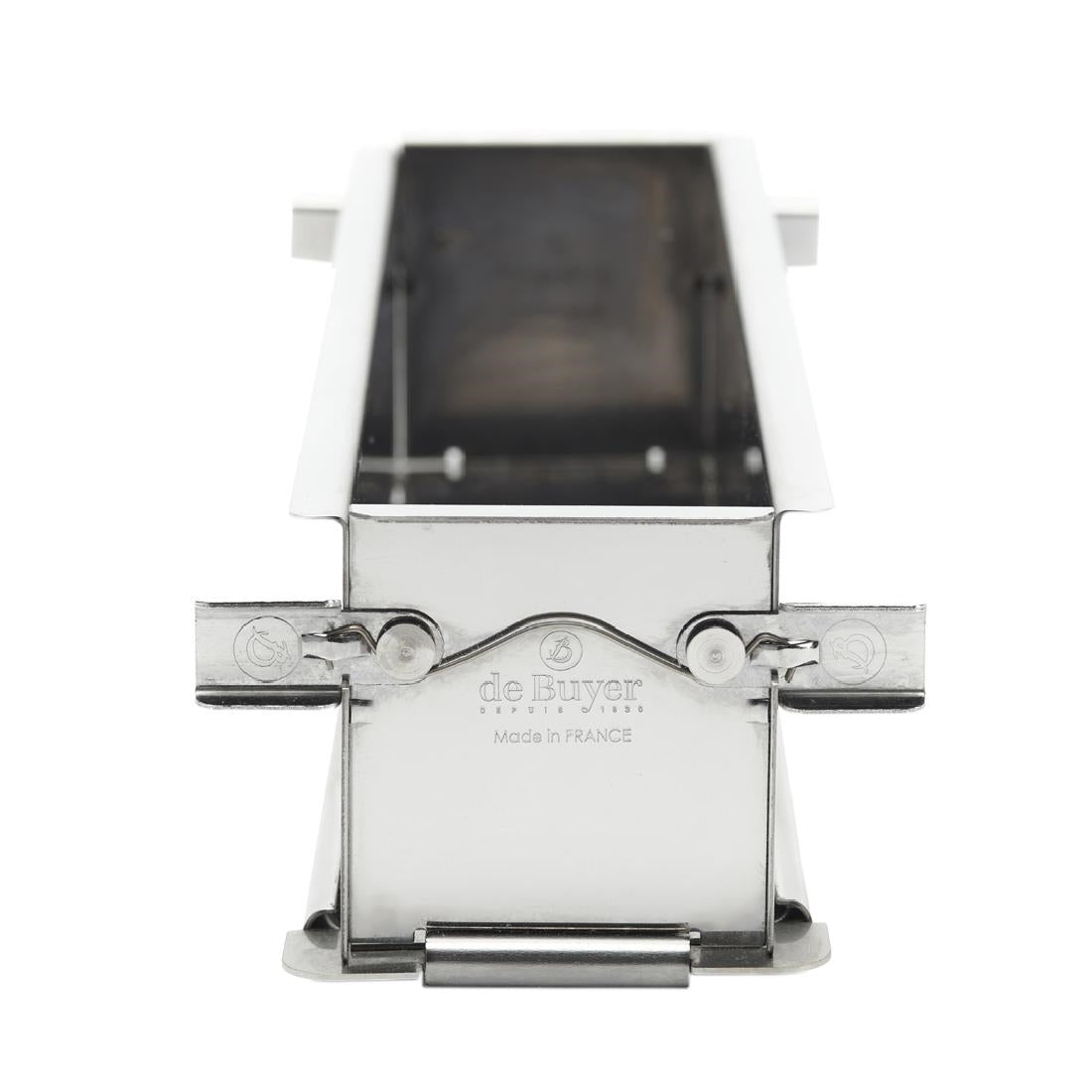 DZ729 De Buyer Perforated GEOforme Folding Loaf Pan 240x50x60mm