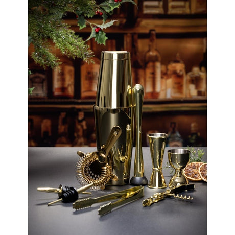 DZ784 Beaumont Gold Plated Bell Jigger 25ml/50ml