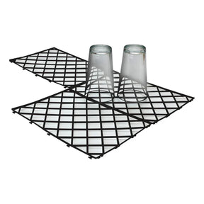 DZ793 Beaumont Glassmats Black (Pack of 10) - JD Catering Equipment Solutions Ltd