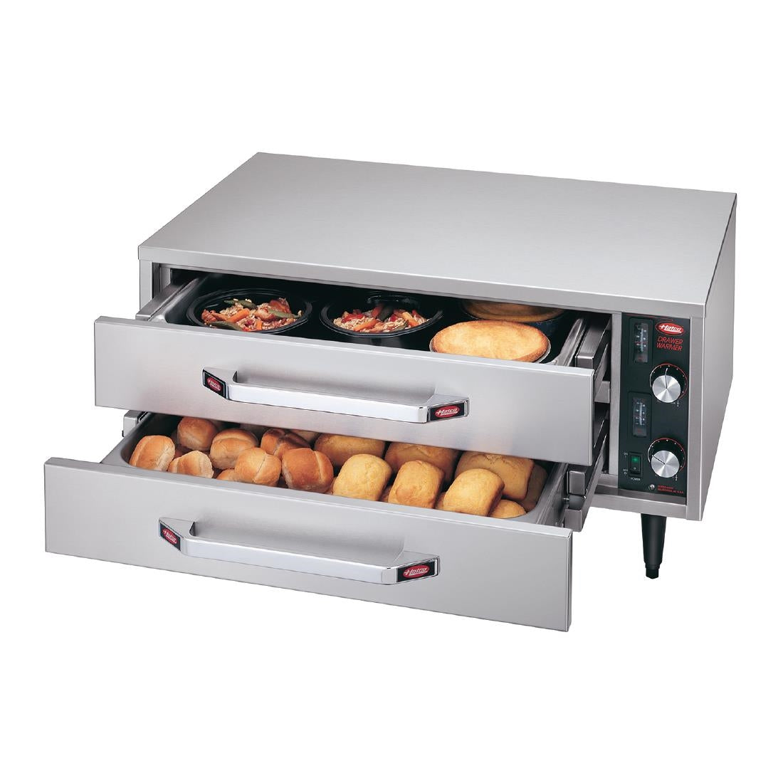 DZ824 Hatco Warming 2 Drawer Freestanding Split Drawer Unit HDW-1R2