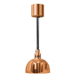 DZ842 Hatco Decorative Heat Lamp Bright Copper DL-750-RL - JD Catering Equipment Solutions Ltd