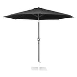 DZ870 Bolero Seville Round Parasol 3m Diameter Black