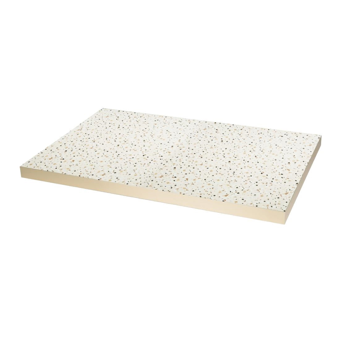 DZ874 Bolero Terrazzo Style Rectangular Table Top 1100x700mm