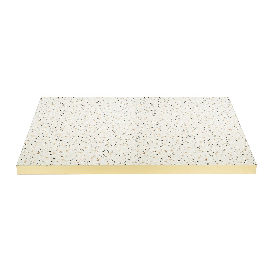 DZ874 Bolero Terrazzo Style Rectangular Table Top 1100x700mm