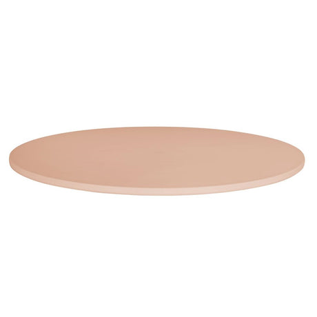 SA830 Bolero Mila 700mm Round Café Table - Light Salmon
