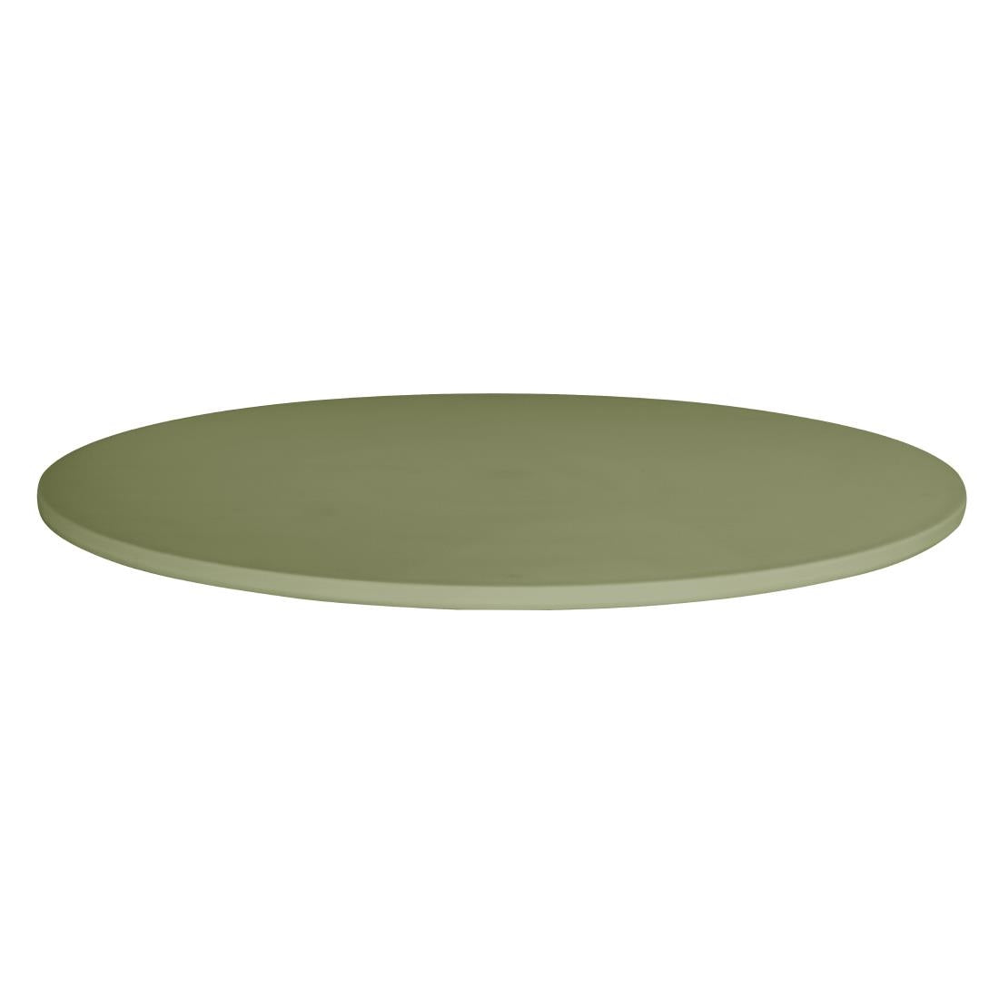 SA833 Bolero Verona 700mm Round Café Table  - Olive Green