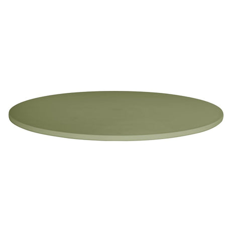 SA833 Bolero Verona 700mm Round Café Table  - Olive Green