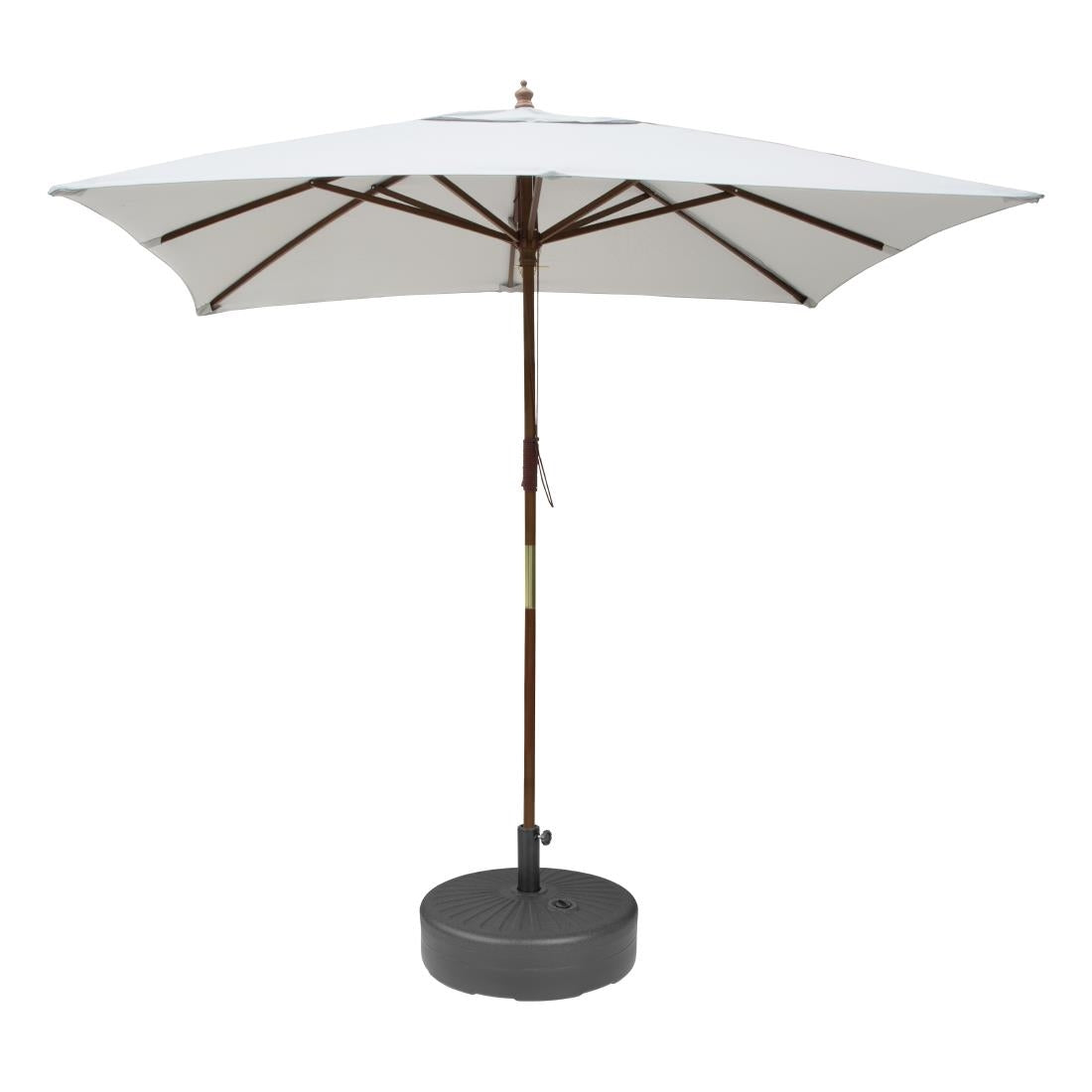 DZ884 Bolero Black Plastic Parasol Base 40Ltr (filled)