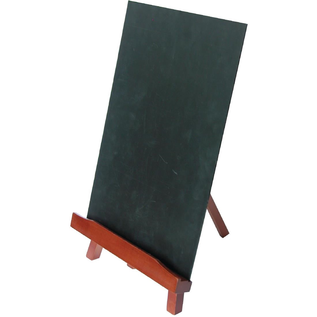 E078 Securit Bar Top Easel and Chalkboard A4