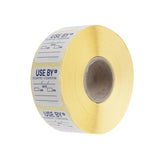 E150 Vogue Removable Use By Labels (Pack of 1000)