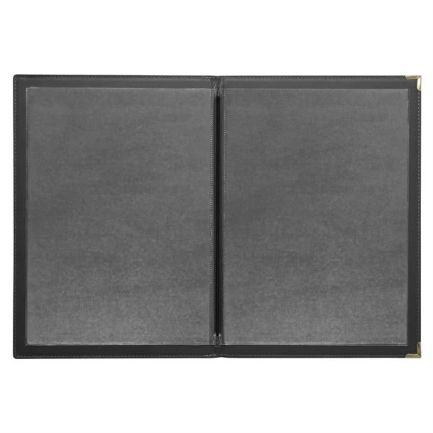 E221 Olympia Faux Leather Menu Cover