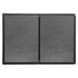 E221 Olympia Faux Leather Menu Cover
