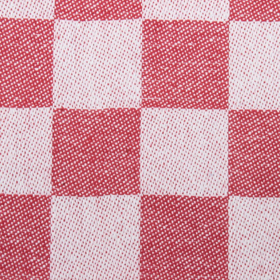 E579 Vogue Chef Tea Towel Red E579