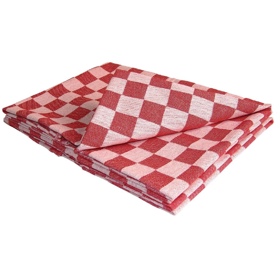 E579 Vogue Chef Tea Towel Red E579