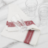 E910 Vogue Glass Cloth Red