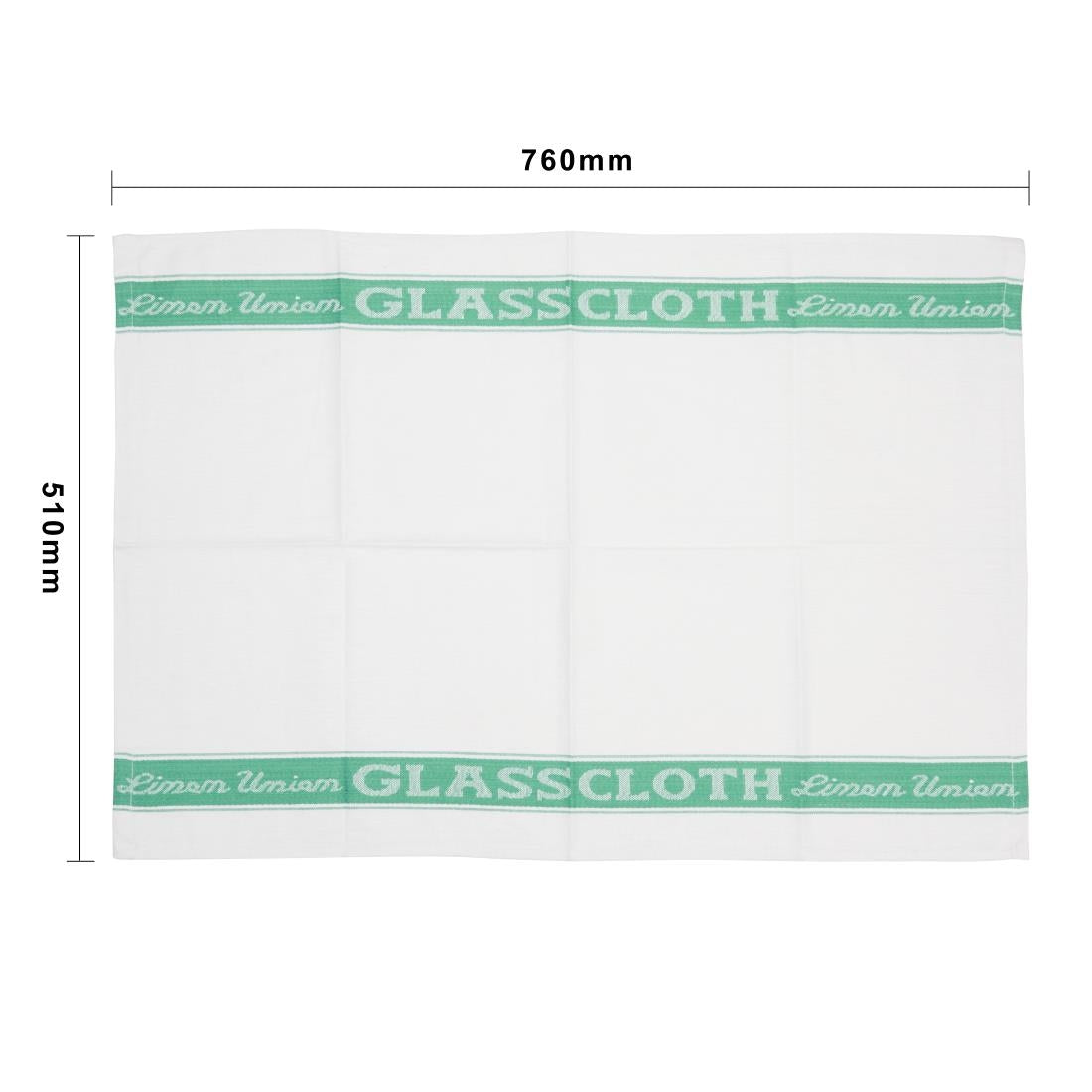 E912 Vogue Glass Cloth Green